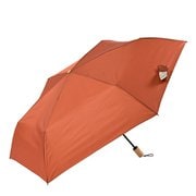 折りたたみ傘 晴雨兼用 エコルーペット オートマティックミニ58 58cm 自動開閉 UVカット加工 PET再生繊維 キャロット 16628
