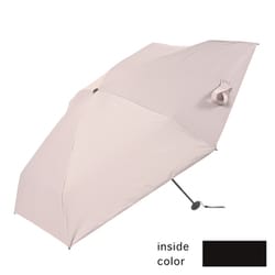 折りたたみ傘 晴雨兼用 SORANI.（ソラニ） 遮光5段ミニ50 50cm 手開き式 UVカット加工 PU加工 薄手 遮熱 遮光 高耐水圧 UPF50＋ 安全ろくろ ピンク 24486