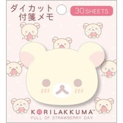キャラクターグッズ MH18601 リラックマ 「コリラックマのいちごないちにち」 ダイカット付箋メモ