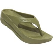 W-FLIPFLOP（ダブル フリップフロップ） リカバリーサンダル OLIVE Mサイズ（24.0～24.5cm） [サンダル]