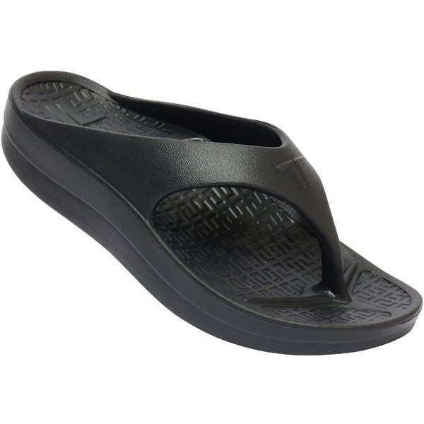 テリック TELICFLIPFLOP ULTRASOFT（フリップフロップ ウルトラソフト） リカバリーサンダル BLACK Lサイズ（26.5.～27.0cm） [サンダル]Ω