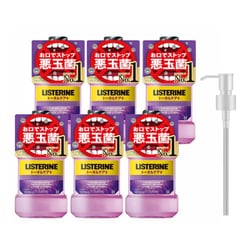 薬用リステリン トータルケア プラス 1000ml×6本+ポンプ付き