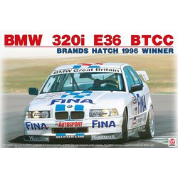 BX24045 1/24 シリーズ BMW 320i E36 1996 BTCC ブランズハッチ ウィナー [組立式プラスチックモデル]