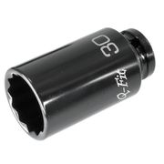 Q-Fit 1/2DR 30mm インパクトディープソケット 12角