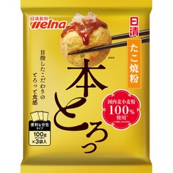 たこ焼粉本とろっ 300g [ホットケーキ・お好み焼き]