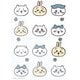 キャラクターグッズ ちいかわ アイロンプリントシート A5サイズ（4）