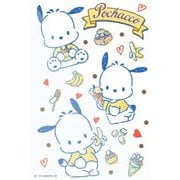 キャラクターグッズ サンリオキャラクターズ ポチャッコ アイロンプリントシート はがきサイズ(4)