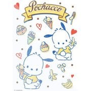 キャラクターグッズ サンリオキャラクターズ ポチャッコ アイロンプリントシート A5サイズ(2)