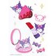 キャラクターグッズ サンリオキャラクターズ クロミ アイロンプリントシート はがきサイズ（2）