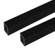アルミ角パイプ 2m 2.0×30×30mm ブラック 2本組