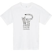 WIC.T まもろう PROJECT ユキヒョウ 1114819 ホワイト (WT) Sサイズ [アウトドア カットソー ユニセックス]