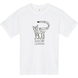 WIC.T まもろう PROJECT ユキヒョウ 1114819 ホワイト (WT) XLサイズ [アウトドア カットソー ユニセックス]