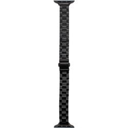 IQ-AW008B41-BK [Apple Watch 41/40/38mm スリム ステンレスベルト （008） ブラック]