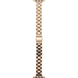 IQ-AW008B45-GO [Apple Watch 45/44/42mm スリム ステンレスベルト （008） ゴールド]