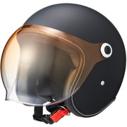 バブルライダー MEN & WOMEN シールド付きジェットヘルメット MCJ6 BUBBLE RIDER MEN MBK L 59-60cm