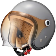 バブルライダー MEN & WOMEN シールド付きジェットヘルメット MCJ7 BUBBLE RIDER WOMEN GRY M 54-55cm