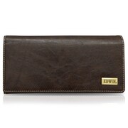 EDWIN ホワイトステッチ2 長財布 D.BROWN 22269260
