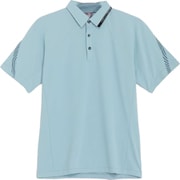 627601 [ゴルフ PF ストレッチネックポロ 02 ブルー XL]