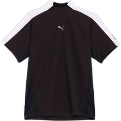 627606 [ゴルフ PF ストレッチライン モック 01 ブラック XL]