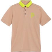627602 [ゴルフ P ストレッチ鹿の子ポロ 03 ベージュ XL]