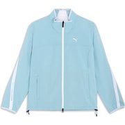 627697 [ゴルフ W ストレッチタフタジャケット 03 ブルー M]