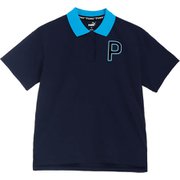 627702 [ゴルフ W P リラックスポロ 01 ネイビー M]