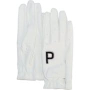 042020 [ゴルフ W Pグローブ（両手） 01 Bright White-PUMA Black S]