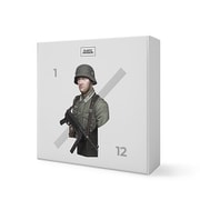 OD#02 1/12 WWII ドイツ歩兵 オットー・デーゲン（胸像） [組立式プラスチックモデル]