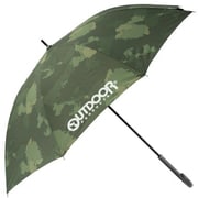 長傘 OUTDOOR PRODUCTS 総柄 カーキ