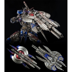 美品 DLX オプティマスプライム 最後の騎士王 threezero スリーゼロ Transformers： The Last Knight DLX Optimus Prime