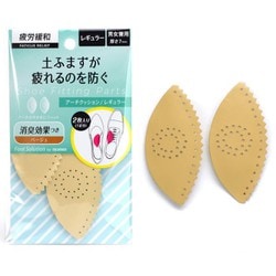 土踏まず部分にフィット アーチクッション レギュラー ベージュ 90150082