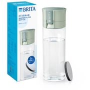 ボトル型浄水器 ライトグリーン カートリッジ2個付 容量:600ml KBVNCG2