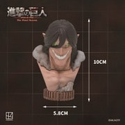 進撃の巨人 立体胸像フィギュア 進撃の巨人 [塗装済完成品フィギュア 全高約100mm]
