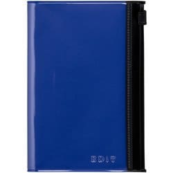EDiT 手帳用紙を使った小さな方眼ノート B7 PVCカバー付き EDI-NB20-RBL