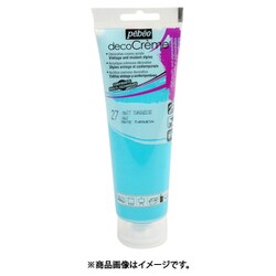 089027 [デコクリーム 120mlマット ターコイズ]