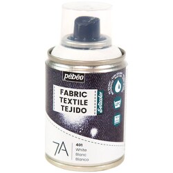 805401 [布用水性アクリルスプレー セタスプレー 100ml ホワイト]
