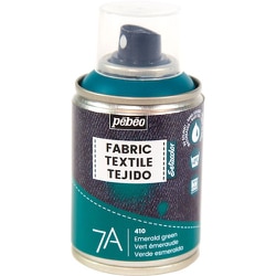 805410 [布用水性アクリルスプレー セタスプレー 100ml エメラルドグリーン]