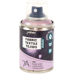 805453 [布用水性アクリルスプレー セタスプレー 100ml パステルバイオレット]