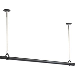 室内用物干し竿セット（ブラック）ロングサイズ ホスクリーン QL型 セット品（QL-15-BK 1本＋SPCL-BK 2本） QSCL-15-BK