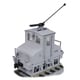 18012 HOゲージ完成品 銚子電気鉄道 デキ3 電気機関車（2016年特別展仕様/車体色：グレー/動力付） [鉄道模型]