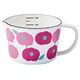 MC-607 Plune. ホーローメジャーカップ S WT もこもこお花ピンク 0773163