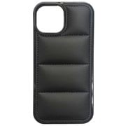 AIC23-DJ14BK [ダウンジャケット風ソフトケース iPhone 14用 ブラック]