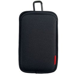 FMK-CA2309LBK [スマホマルチポーチ Lサイズ（～6.9インチ対応） カラビナ付 ベルト・ショルダー対応可 ブラック]