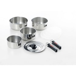 EXC-104 エクセレントシェフ ワンタッチクッカー着脱式 片手鍋 14cm＆16cm＆18cm＆20cm 0386087