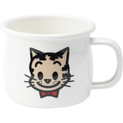 OG-14 キャット OSAMU GOODS フェイス ホーローマグカップ 0001210
