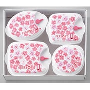 FL-203 パーソンズフローラル 電子レンジ容器 4pcs 0102155