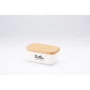 0773217 [LW-221 Lilly White ホーローバターケース Butter]
