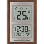 デジタル日めくり電波時計 NAR-102
