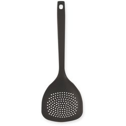 ニュアトーン オールナイロン 穴あき スプーン 食洗機対応 チャコールブラック 31×10.3×5.2cm 日本製 DE6321