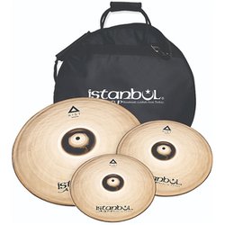 シンバルセット イグジスト・ブリリアントシリーズ 「IXBS4」 ソフトケース付き 14” HI-HATS、16” CRASH、18” CRASH、20” RIDE IXBS4